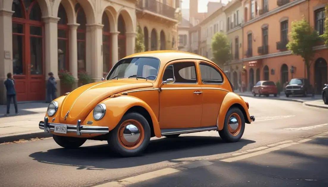 Características marcantes do Volkswagen Fusca Características marcantes do Volkswagen Fusca