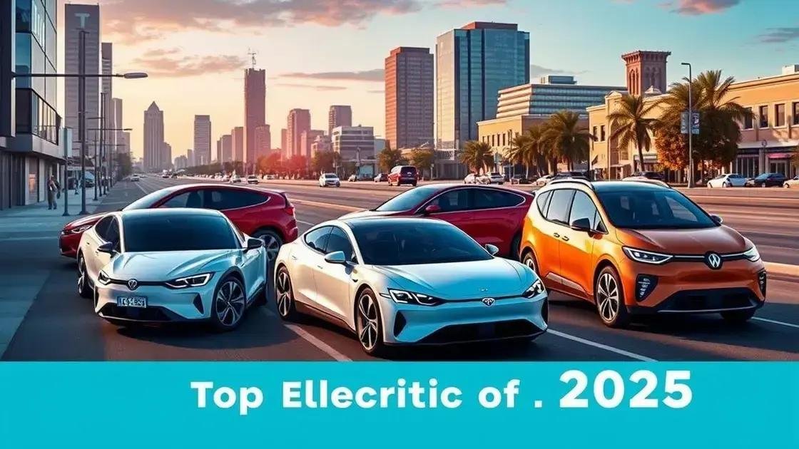 Os carros elétricos de maior destaque em 2025 Os carros elétricos de maior destaque em 2025