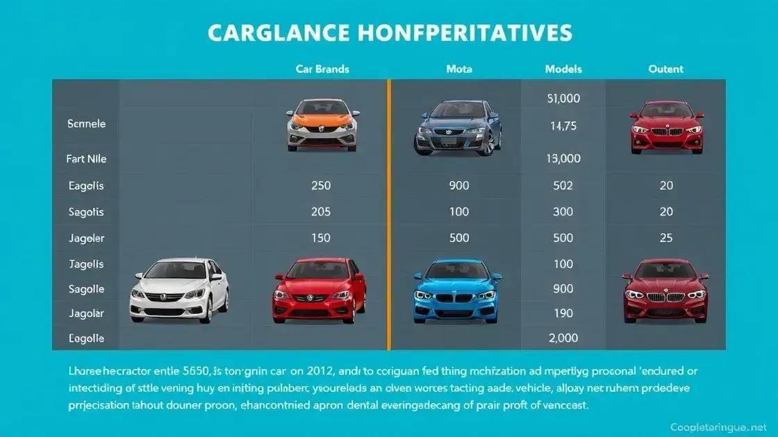 Comparação de desvalorização entre marcas e modelos Comparação de desvalorização entre marcas e modelos