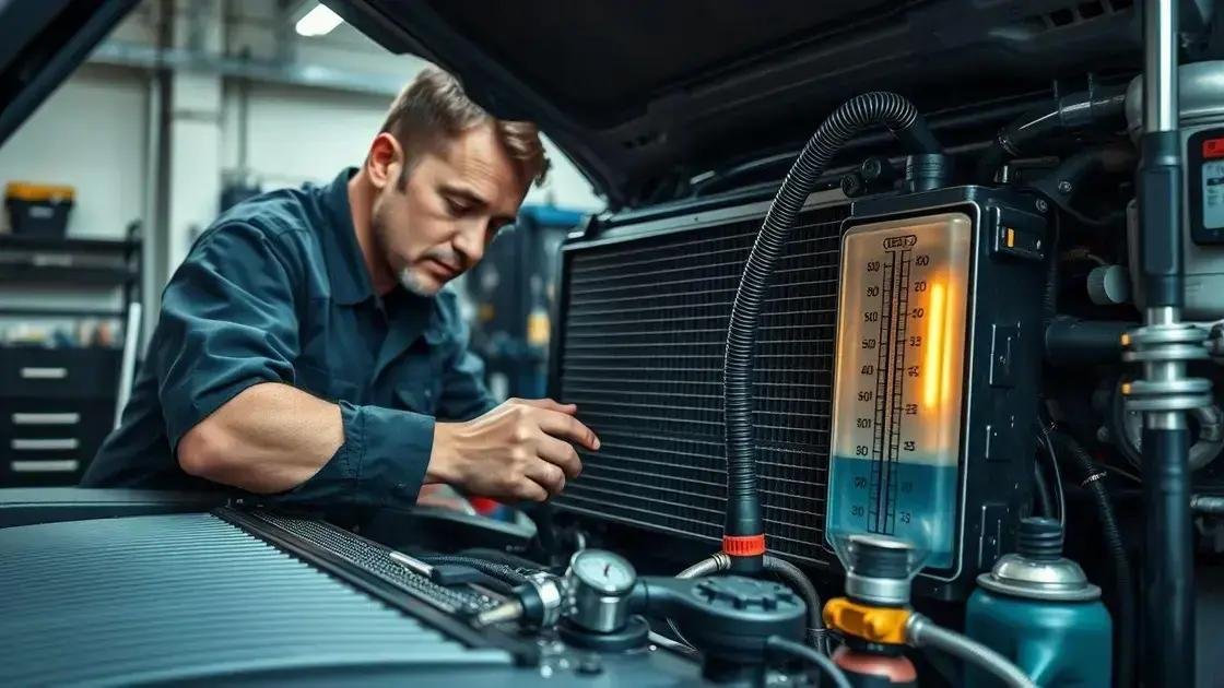 Importância da manutenção do sistema de arrefecimento Importância da manutenção do sistema de arrefecimento