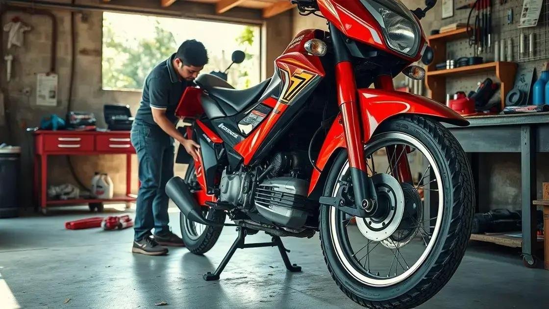 Como manter sua Honda Pop 110i em perfeito estado