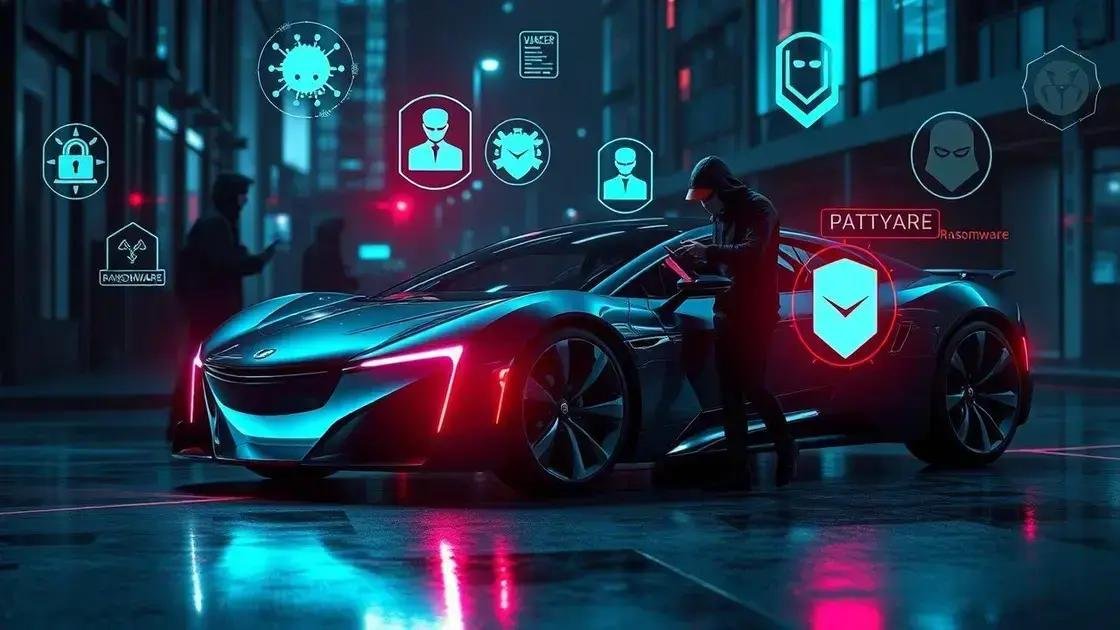 Principais ameaças à cibersegurança dos veículos Principais ameaças à cibersegurança dos veículos