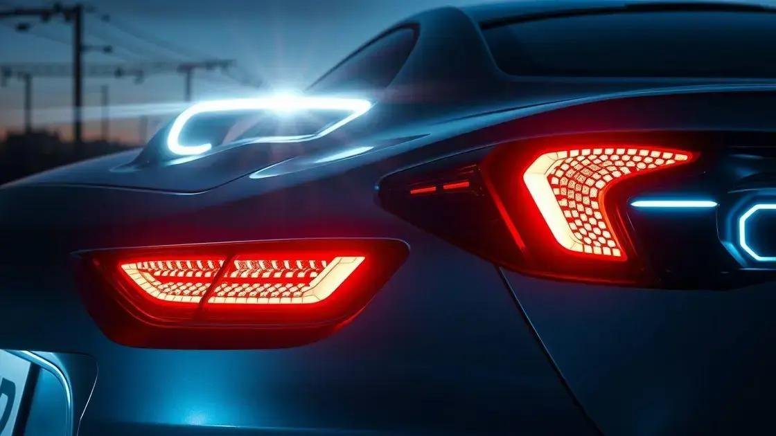 Aplicações da iluminação LED no automotivo Aplicações da iluminação LED no automotivo