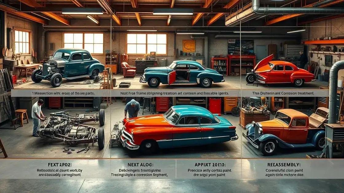 Passo a passo da restauração de carros antigos Passo a passo da restauração de carros antigos