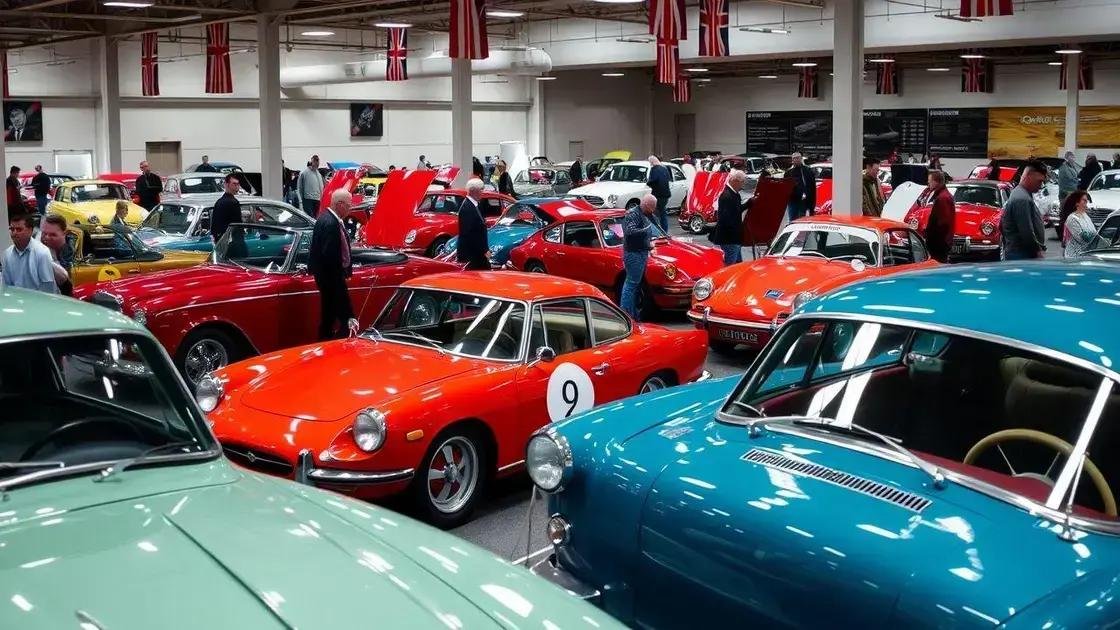 O papel de eventos e exposições na valorização de veículos O papel de eventos e exposições na valorização de veículos