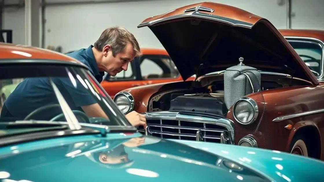 Como avaliar o estado de um carro antigo Como avaliar o estado de um carro antigo