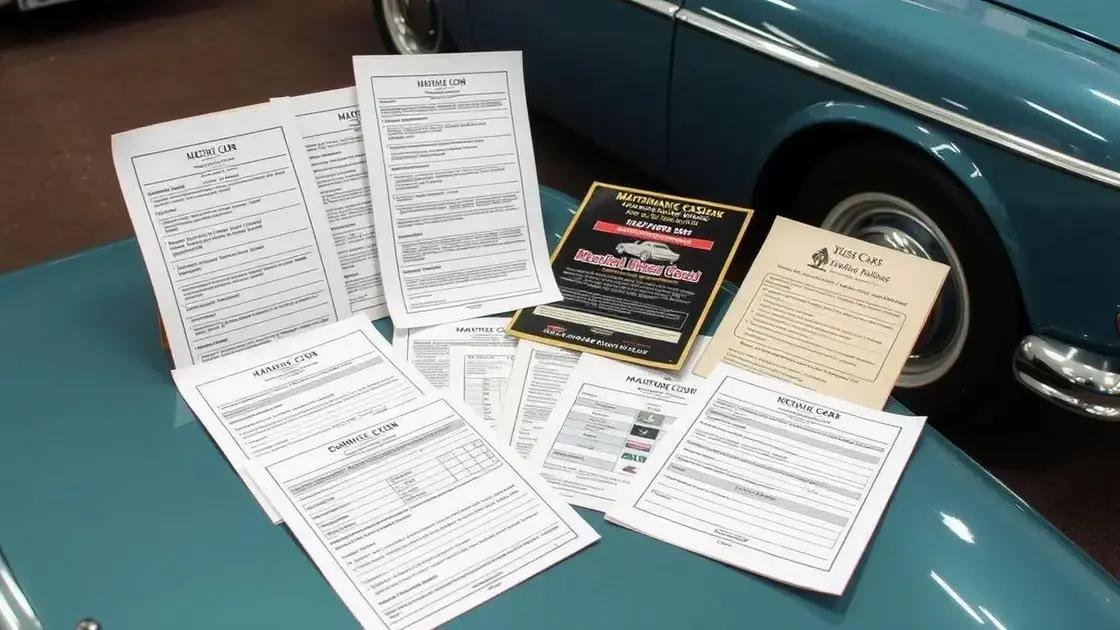 Tipos de documentos necessários Tipos de documentos necessários