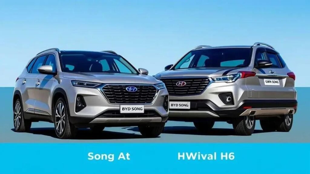 BYD Song vs GWM Haval H6 híbrido: Qual é o melhor SUV do ano?