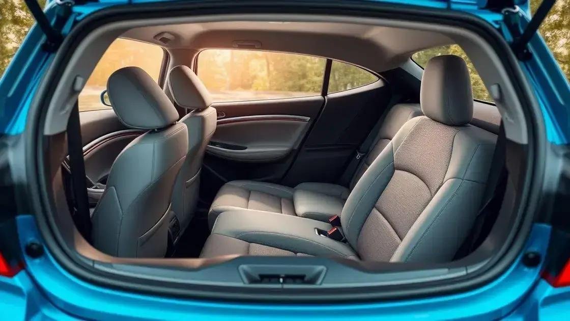 Conforto e espaço interno nos hatches Conforto e espaço interno nos hatches