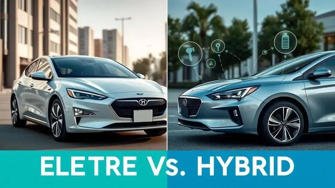 Diferências principais entre carros elétricos e híbridos Diferências principais entre carros elétricos e híbridos