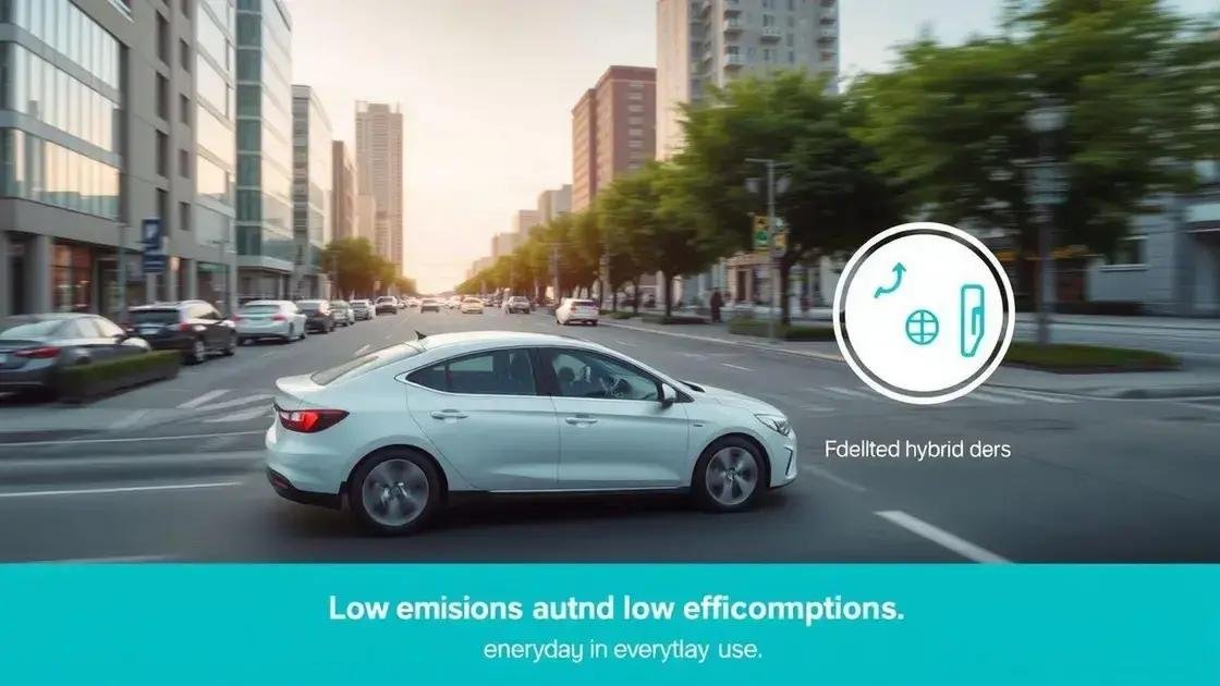 Vantagens dos carros híbridos no dia a dia Vantagens dos carros híbridos no dia a dia