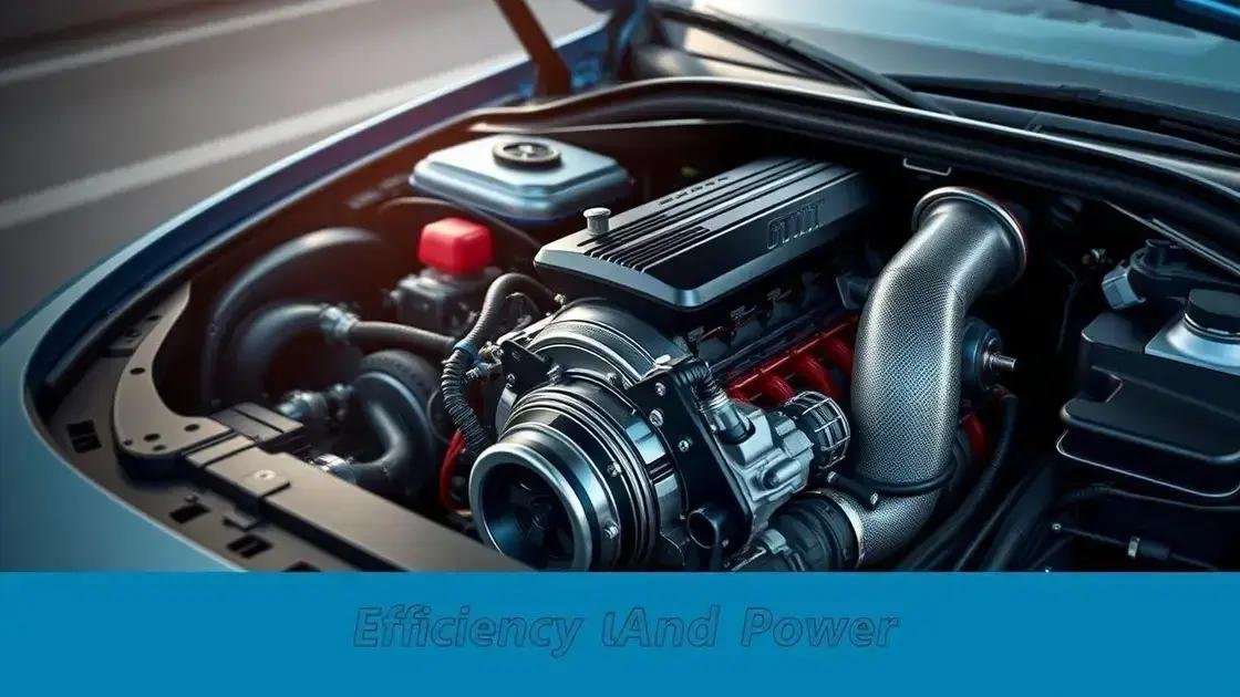 Principais vantagens dos motores turbo Principais vantagens dos motores turbo