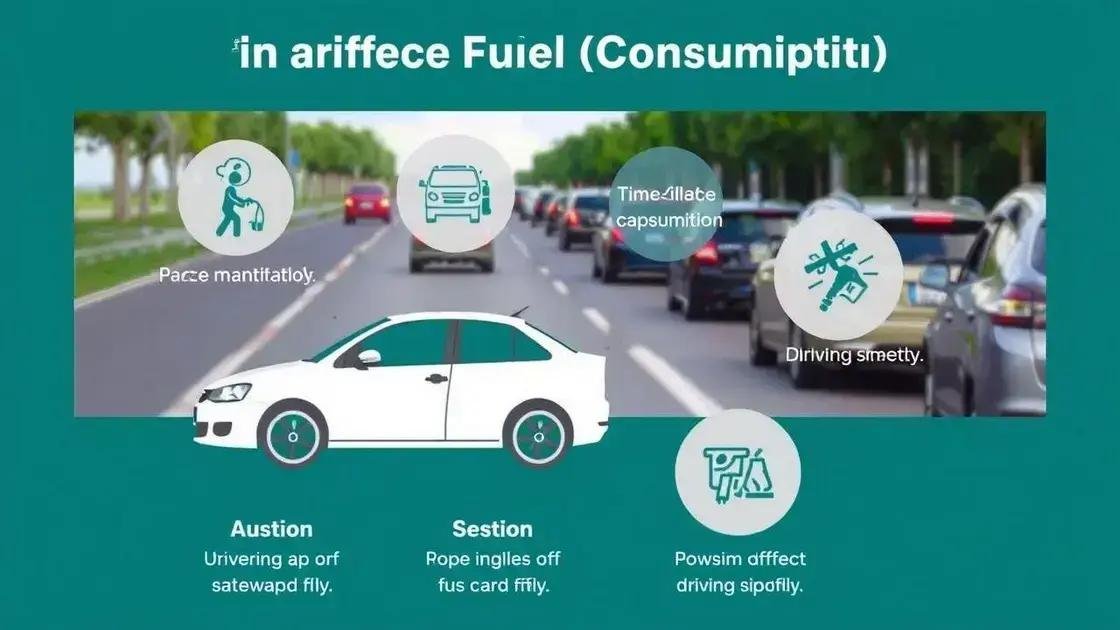 Fatores que influenciam o consumo de combustível Fatores que influenciam o consumo de combustível
