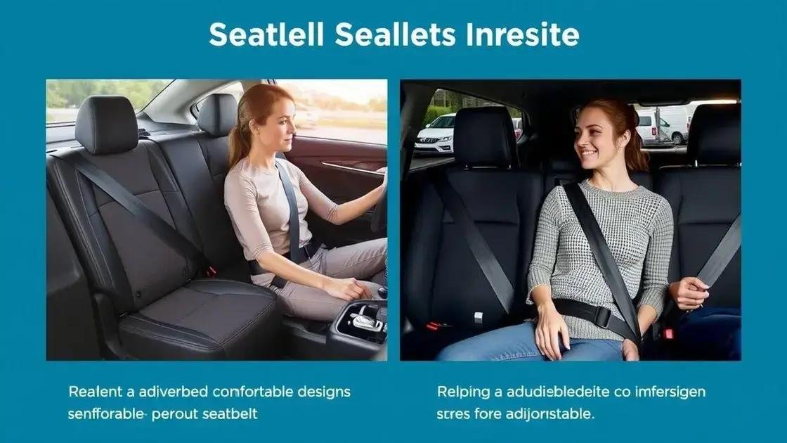 Desafios e melhorias na utilização do cinto de segurança Desafios e melhorias na utilização do cinto de segurança