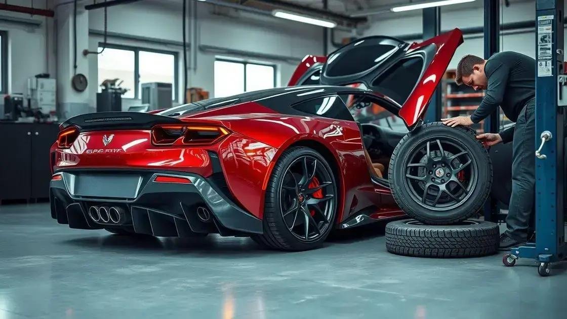 Serviços essenciais para seu carro esportivo Serviços essenciais para seu carro esportivo