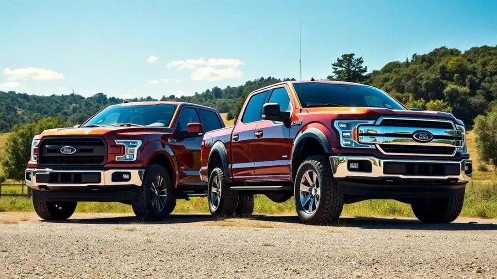 Picape média vs grande: qual escolher para suas necessidades?