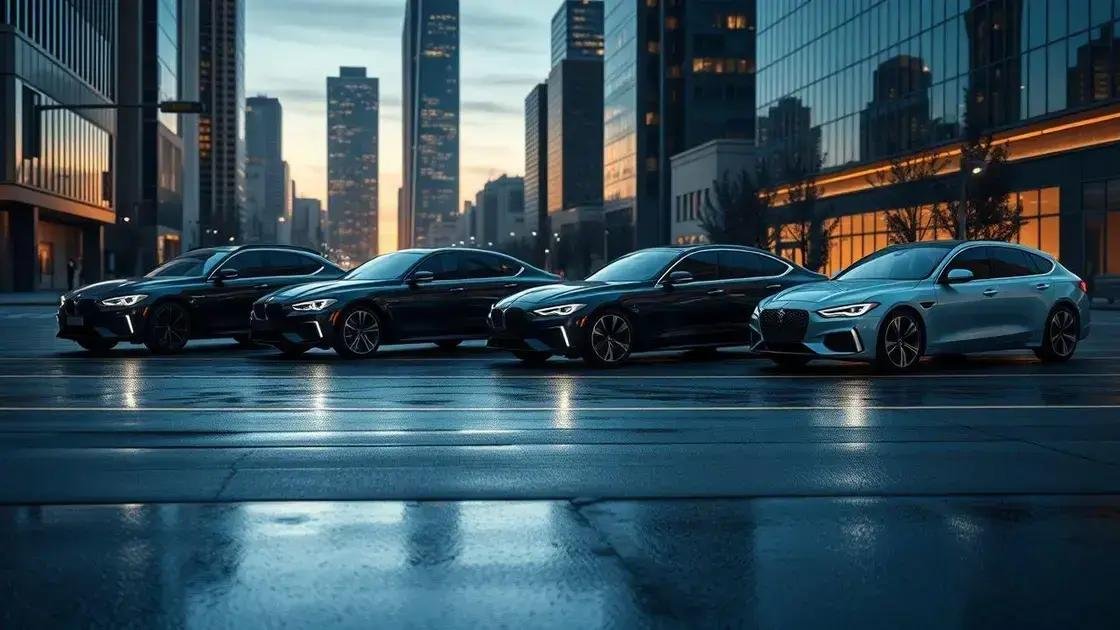 Principais modelos de sedã médio em 2025 Principais modelos de sedã médio em 2025