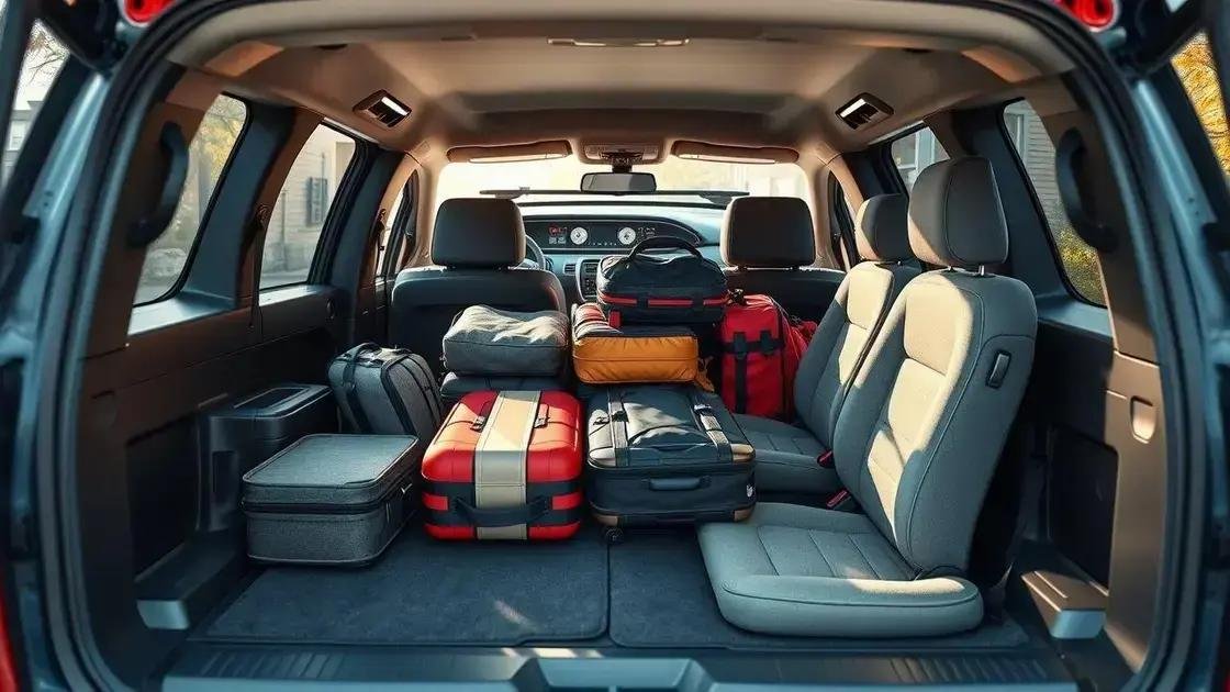 Dicas para aproveitar ao máximo o espaço do seu SUV Dicas para aproveitar ao máximo o espaço do seu SUV