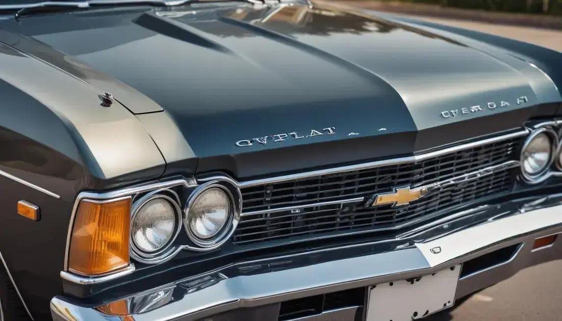 Principais características do Chevrolet Opala Principais características do Chevrolet Opala