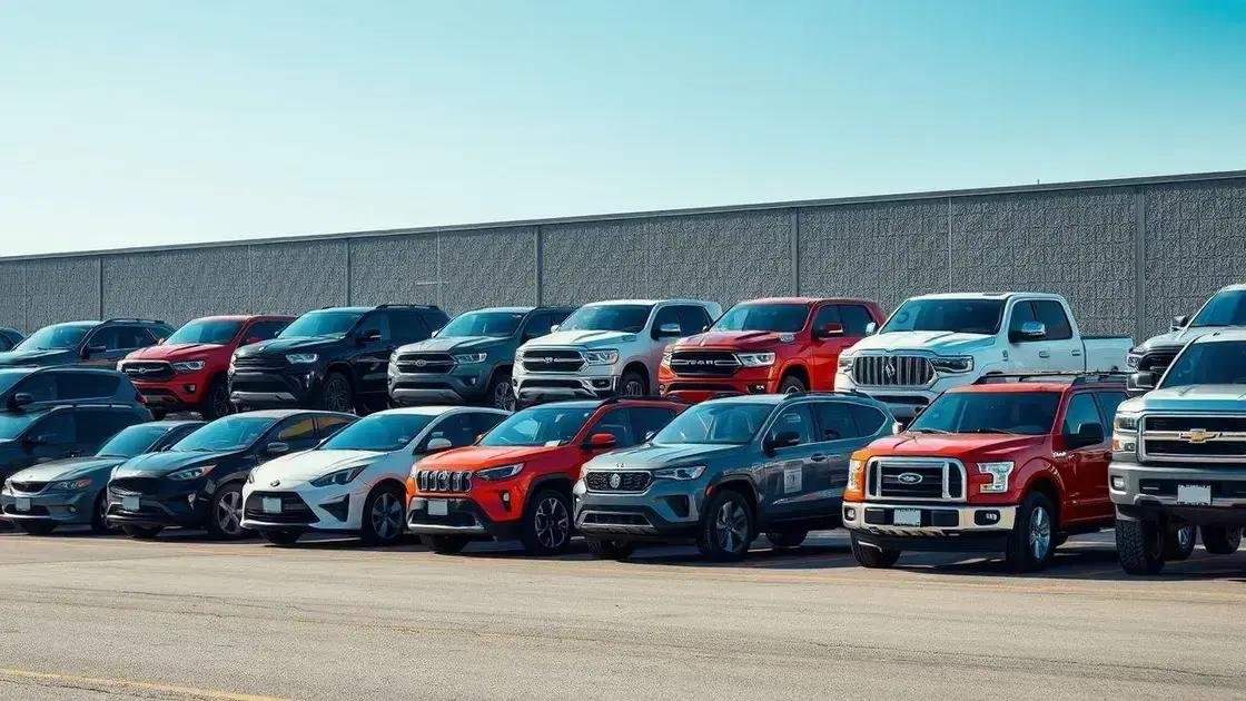 Comparação entre diferentes categorias de veículos Comparação entre diferentes categorias de veículos