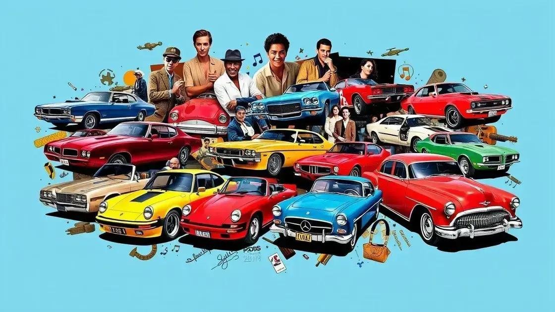 Cultura pop e a influência dos carros Cultura pop e a influência dos carros