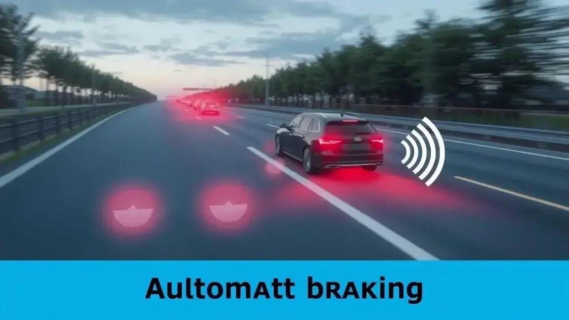 Como funcionam os sistemas de frenagem automática de emergência? Como funcionam os sistemas de frenagem automática de emergência?