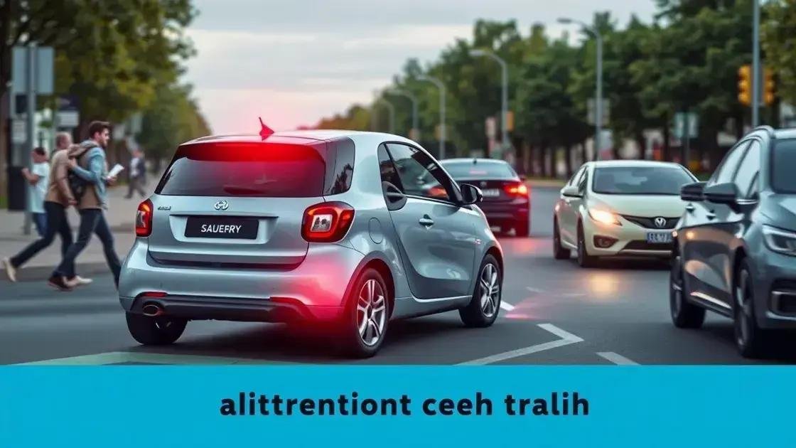 Benefícios da frenagem automática para a segurança no trânsito Benefícios da frenagem automática para a segurança no trânsito