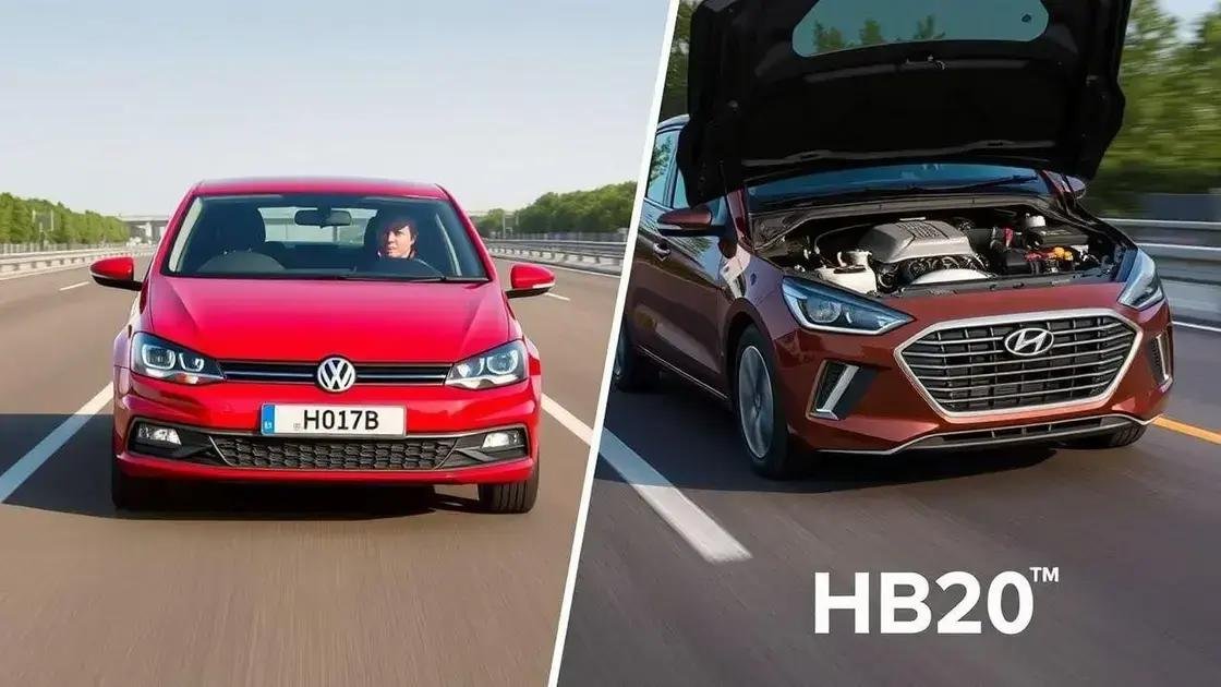 Desempenho de motor: Polo vs HB20
