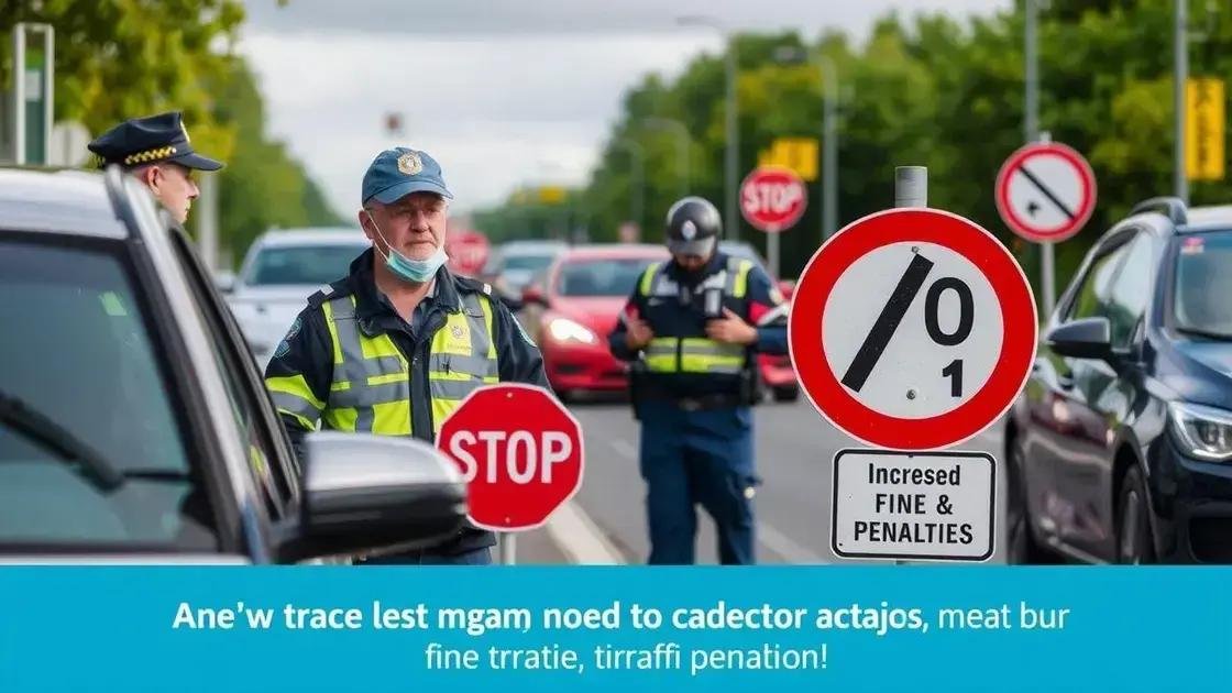 Novas penalidades para motoristas Novas penalidades para motoristas