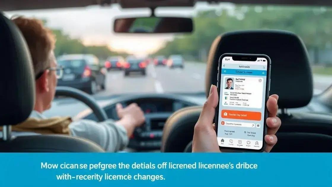 Impactos das mudanças para motoristas Impactos das mudanças para motoristas