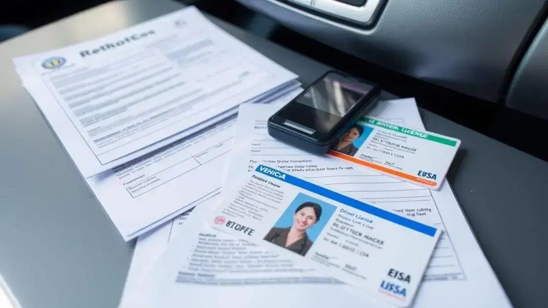 Documentos necessários para a regularização Documentos necessários para a regularização