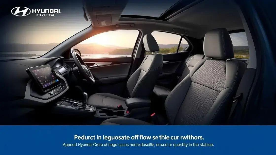 Tecnologia e conforto no Hyundai Creta Tecnologia e conforto no Hyundai Creta