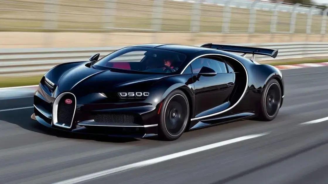 Os carros mais rápidos da Bugatti Os carros mais rápidos da Bugatti
