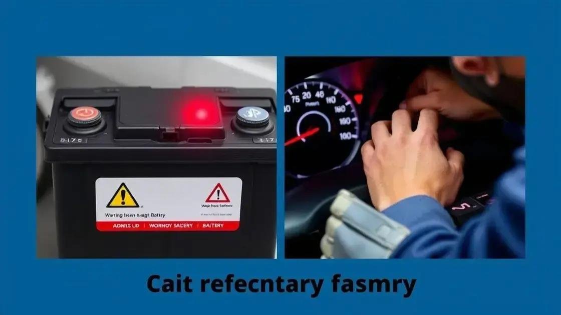 Sinais de que sua bateria precisa de atenção Sinais de que sua bateria precisa de atenção