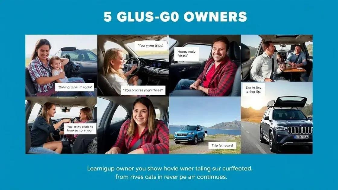 Depoimentos de proprietários sobre SUVs custo benefício