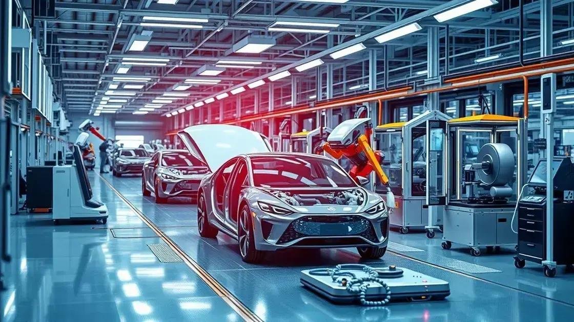 Principais tecnologias na produção de veículos Principais tecnologias na produção de veículos