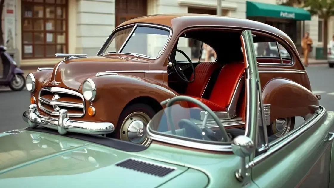 O carro que mudou tudo: características do primeiro modelo O carro que mudou tudo: características do primeiro modelo