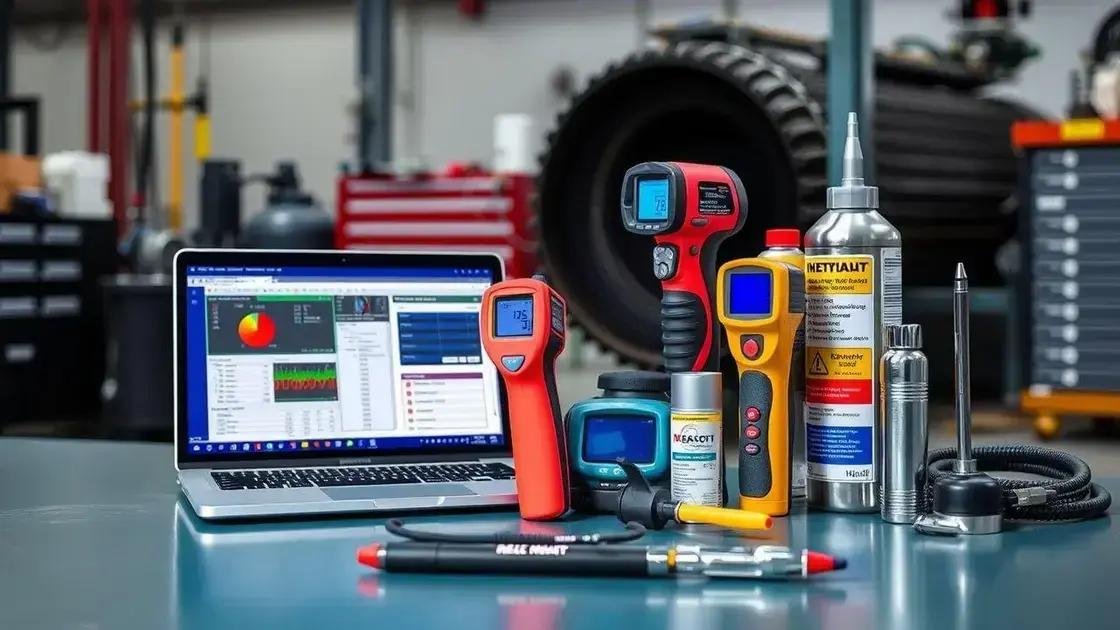 Principais ferramentas para uma manutenção eficaz Principais ferramentas para uma manutenção eficaz