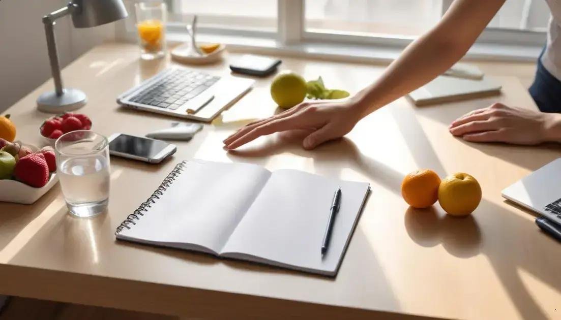 Rituais práticos para foco, energia e gestão do tempo