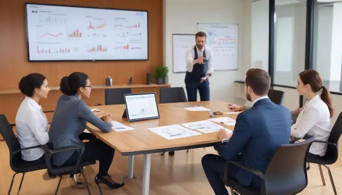 Treino, mensuração e aplicação: simulações, feedback e plano de melhoria contínua