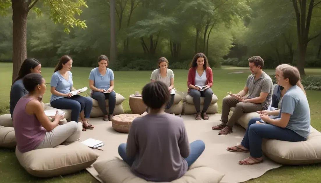 apoio e recursos: mentoria, terapia e comunidades espirituais para crescer