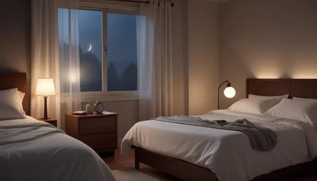 ambiente e tecnologia: ajustes práticos para favorecer a recuperação noturna