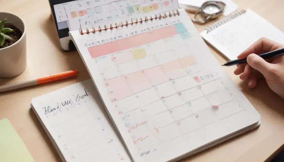 como transformar reflexão em metas e hábitos com acompanhamento simples