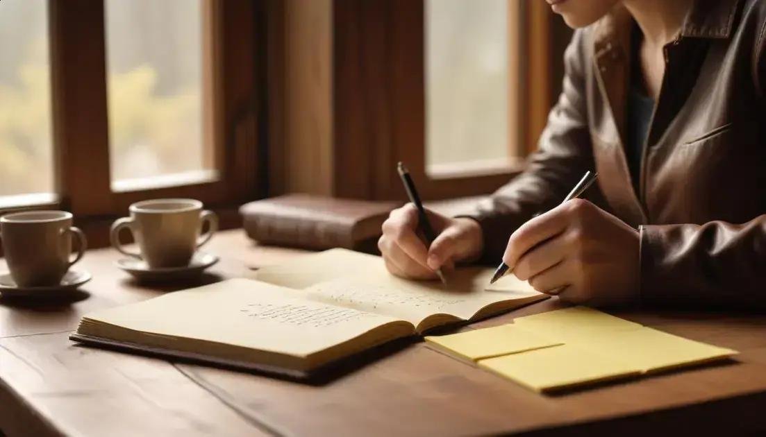 Journaling de insights e intuições: desbloqueie ideias poderosas hoje