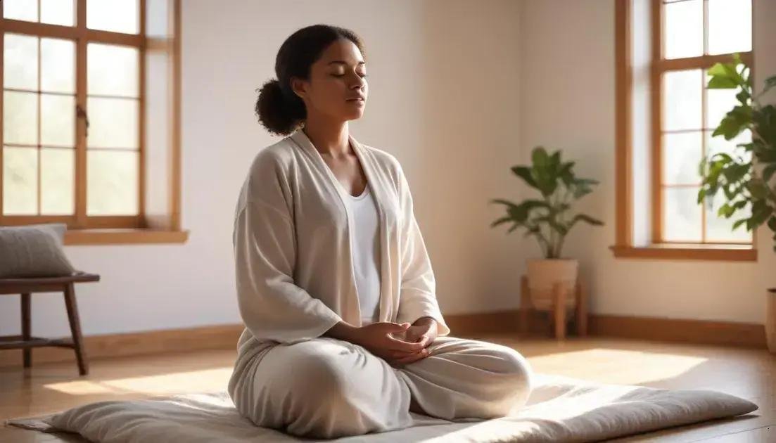 Técnicas práticas passo a passo para meditação de respiração