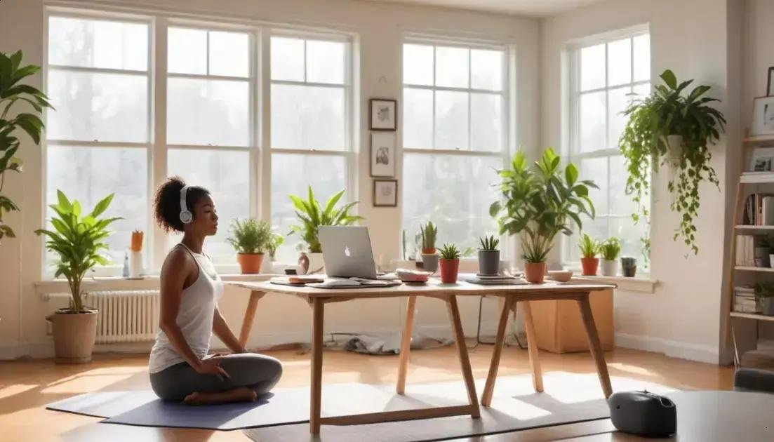 Hábitos e pausas: gestão de energia mental, sono e bem-estar no home office